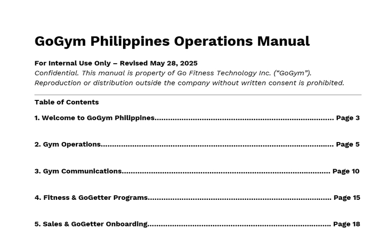Operational Excellence